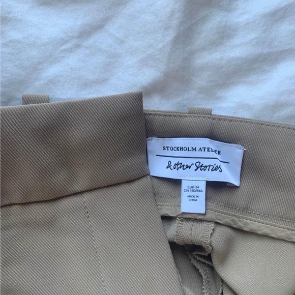 &Other Stories Wide Flared Trousers - Picture 5 of 6